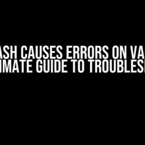 Backslash Causes Errors on Variables: The Ultimate Guide to Troubleshooting