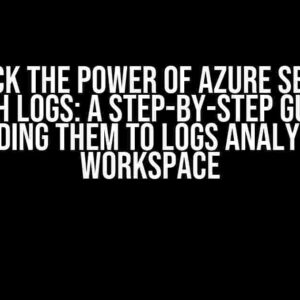 Unlock the Power of Azure Service Health Logs: A Step-by-Step Guide to Sending them to Logs Analytics Workspace