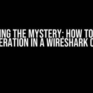 Unraveling the Mystery: How to Identify Data Iteration in a Wireshark Capture